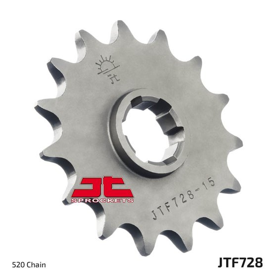 JTF728 JT Sprockets steel front sprocket