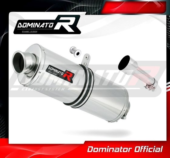 SY001DA-S Dominator exhaust silencer oval