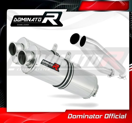 KA022DA-S Dominator exhaust silencer oval