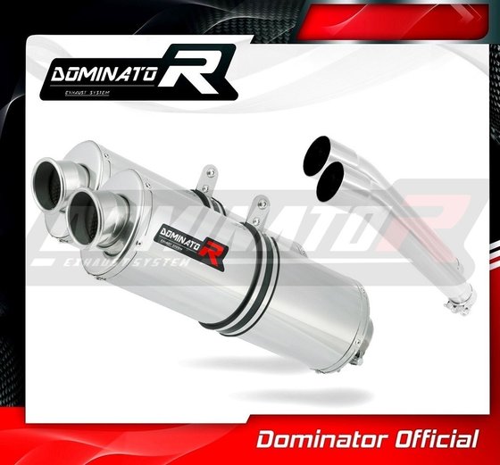 YA023DA-S Dominator exhaust silencer oval