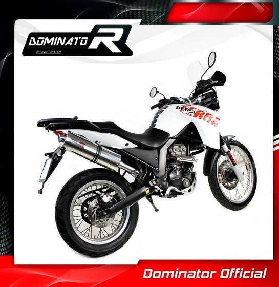 DE001DA-S Dominator exhaust silencer oval