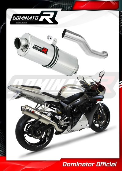 YA006DA-S Dominator exhaust silencer muffler ov