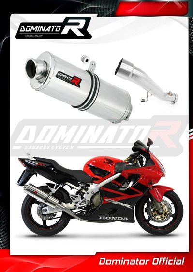 HO004DA-S Dominator exhaust silencer oval