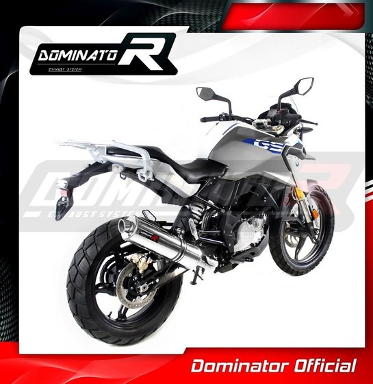 BW072DST-S Dominator exhaust silencer round