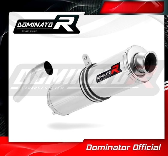 AP003DST-S Dominator exhaust silencer round