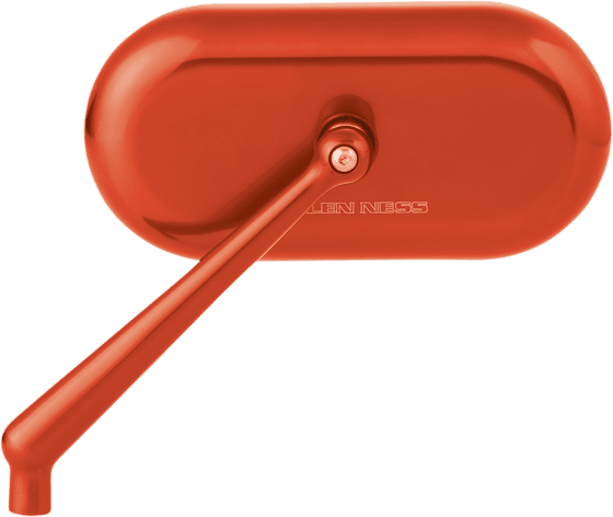 ARLEN NESS oval right-hand mirror in orange