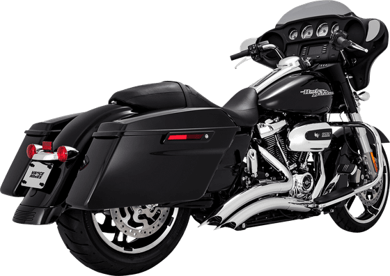 VANCE & HINES big-r chrome exhaust system for harley davidson (2017 and newer)