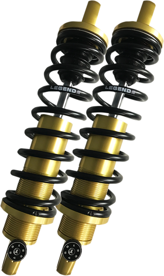 1310-1747 LEGEND SUSPENSION revo-a rear shocks (gold, 12")