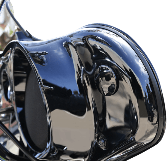 LA-9001-00B LA CHOPPERS mirror covers and fairing removal plug