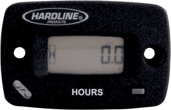 HARDLINE resettable hour meter and tachometer