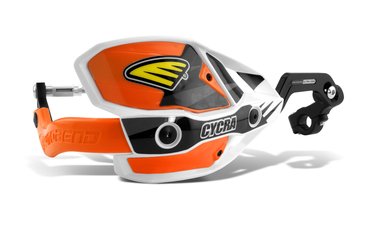 CYCRA ultimate probend hand guards white/orange