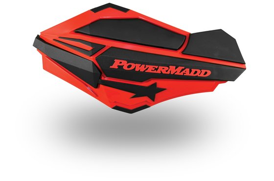 34402 POWERMADD sentinel handguards (red/black)