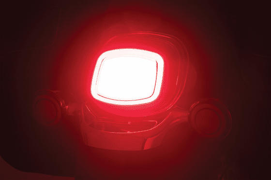 2912 KURYAKYN tracer red taillight