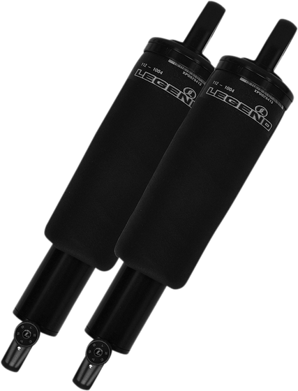 1311-0153 LEGEND SUSPENSION rear air shocks - black (13")