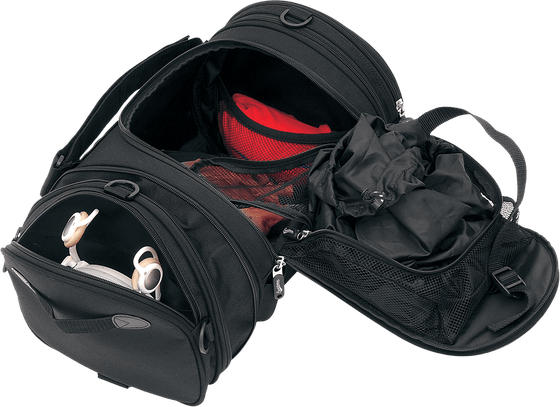 SADDLEMEN deluxe roll bag textile black