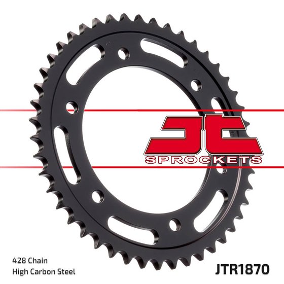 437244JT JT Sprockets rear sprocket 44 tooth pitch 428 jtr187044