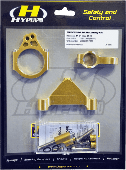 MK-HD12-S003 HYPERPRO steering damper mounting kit