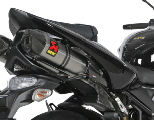 AKRAPOVIC carbon fiber heat shield (right side)