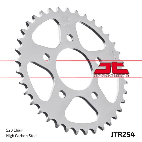 25437JT JT Sprockets rear sprocket 37 tooth pitch 520 jtr25437