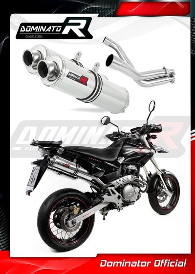 HO093DST-S Dominator exhaust silencer round