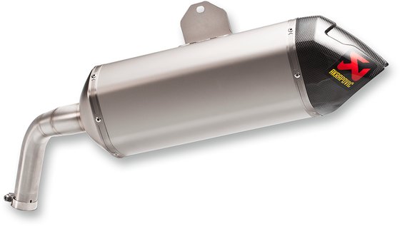 S-Y12SO2-HAAT AKRAPOVIC titanium slip-on muffler