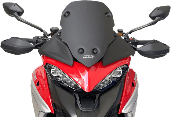 DU019NO WRS deflectors for multistrada v4 in matte black