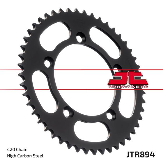 455246JT JT Sprockets rear sprocket 46 tooth pitch 420 jtr89446