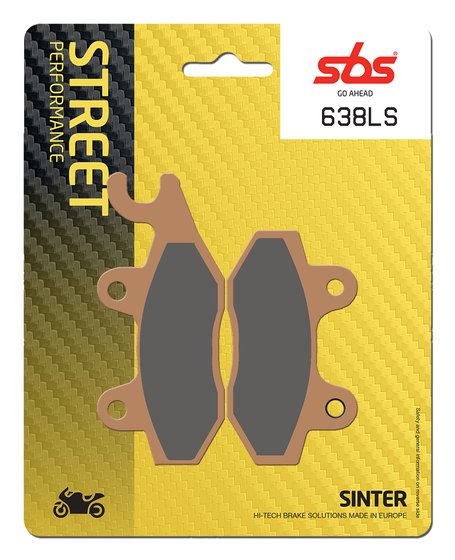 6566386 DOPPLER sbs brakepads sintered rear