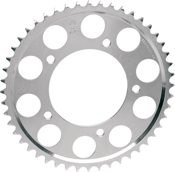 457060JT JT Sprockets rear sprocket 60 tooth pitch 420 black