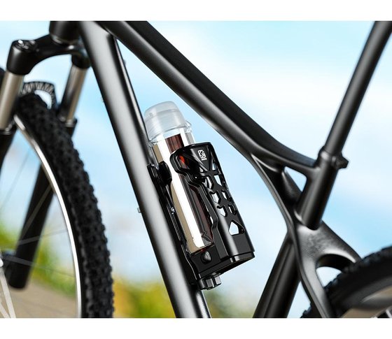 BIKETEC bottle holder with led light