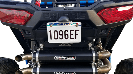 MOOSE UTILITY DIVISION led license plate mount