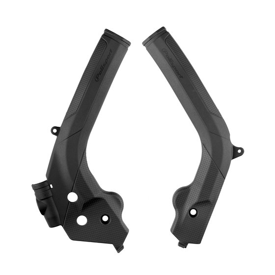 8466600001 POLISPORT frameguard in black for ktm and sxf 16-18