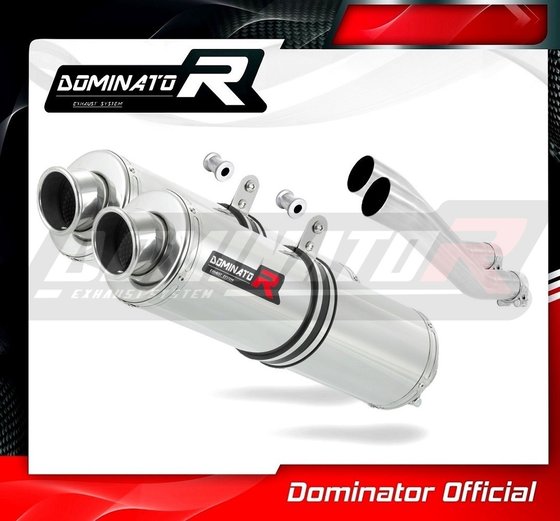 HO054DST-S Dominator exhaust silencer round