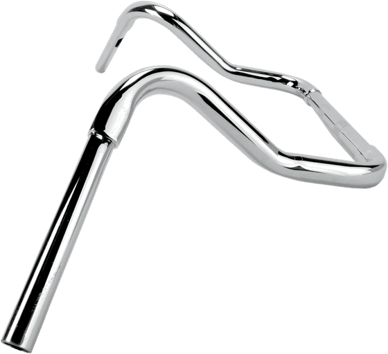 300315 KHROME WERKS 12" chrome ape hanger handlebar