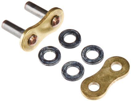 RK rk 530 xw-ring connecting link - gold/black/steel