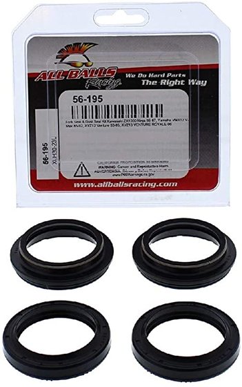 56-195 All Balls fork seal & dust seal kit