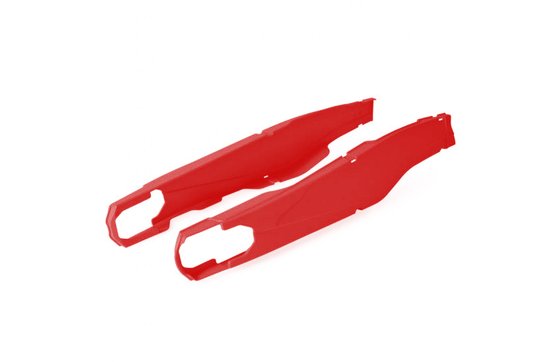 8463400002 POLISPORT swingarm protectors red