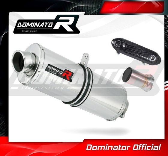 KT042DA-S Dominator exhaust silencer oval