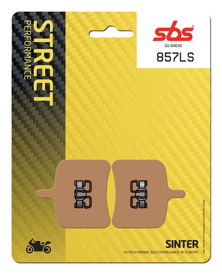 23-857LS SBS sbs brakepads sintered rear