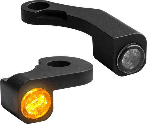 HBTSN-FLH-0913 HEINZ BIKES black turn signal for harley davidson flh 2009-2013