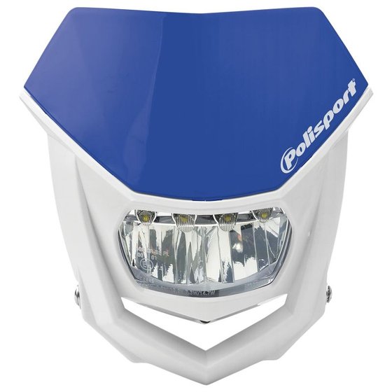 POLISPORT halo led ece approved headlight (blue/white)