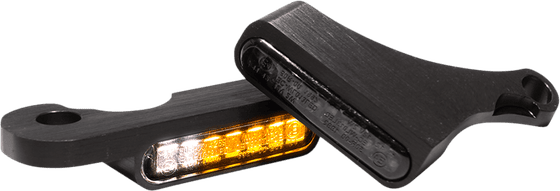 HBTSFLH-0913-PL HEINZ BIKES black turn signal for harley davidson flh 2009-2013