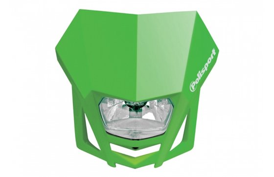 POLISPORT lmx halogen headlight green