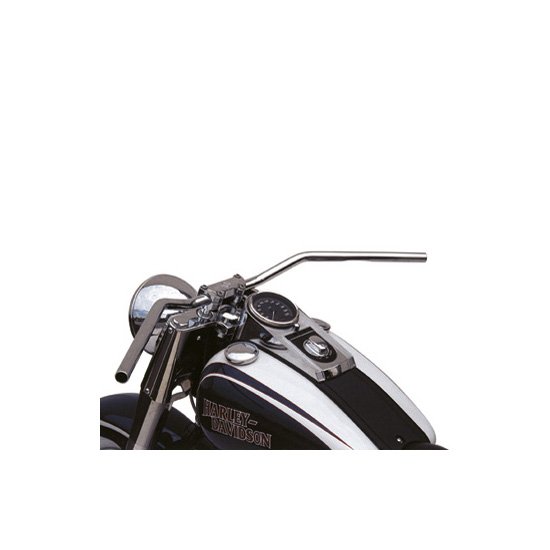 MCL120CKB TRW long chrome handlebar with cable openings