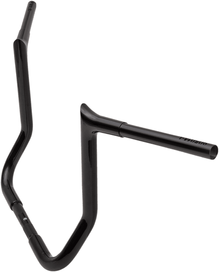 905014-B FAT BAGGERS INC. 14" black handlebar for flh models