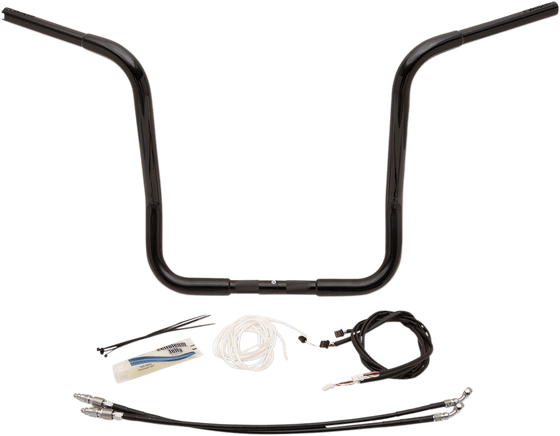 909516-B FAT BAGGERS INC. 16" black handlebar (right and left)