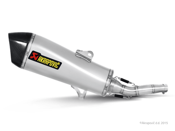 S-Y4SO10-HZAASS AKRAPOVIC stainless steel/carbon fiber slip-on muffler