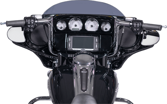 909116 FAT BAGGERS INC. 16" chrome handlebar for flh models