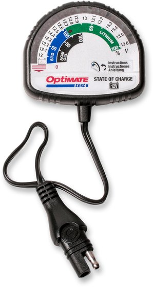 TECMATE optimate test state of charge