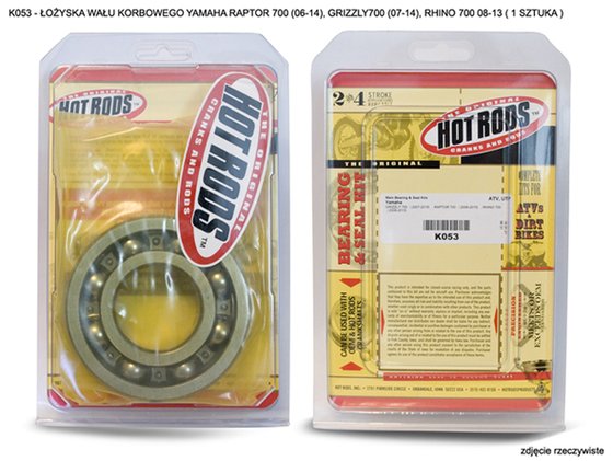 K053 Hot Rods main bearing and seal kit